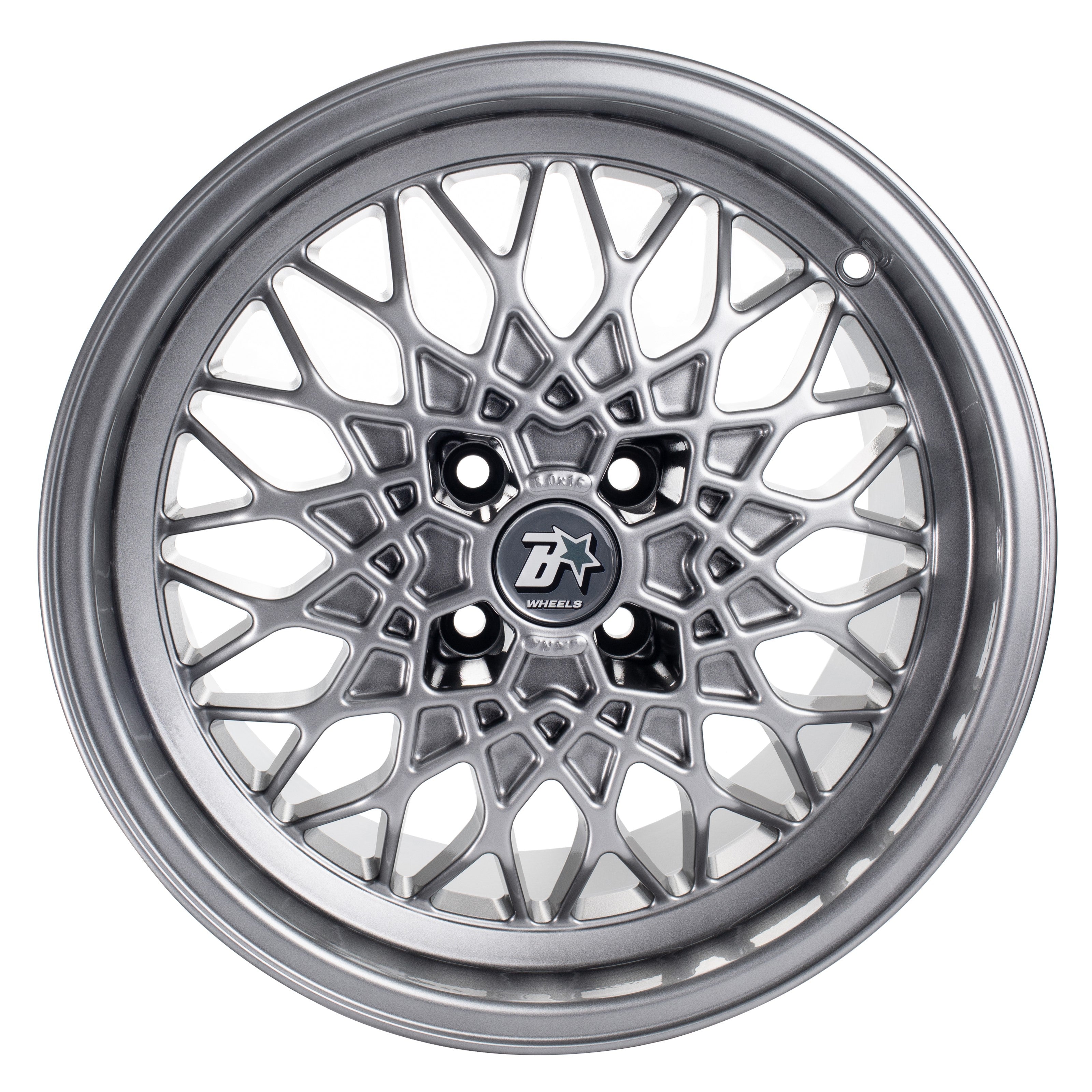 Ravi Ra Rims B-Star RA Wheels - Silver 8.0 x 16