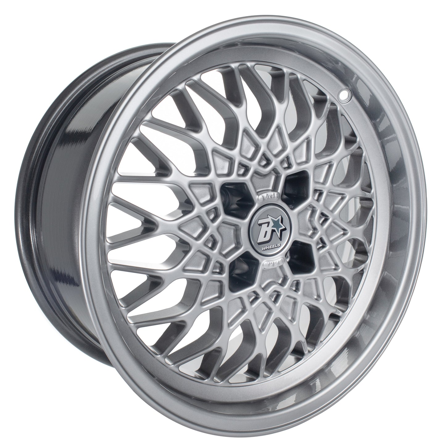 B-Star RA Wheel - Silver (8 x 16)